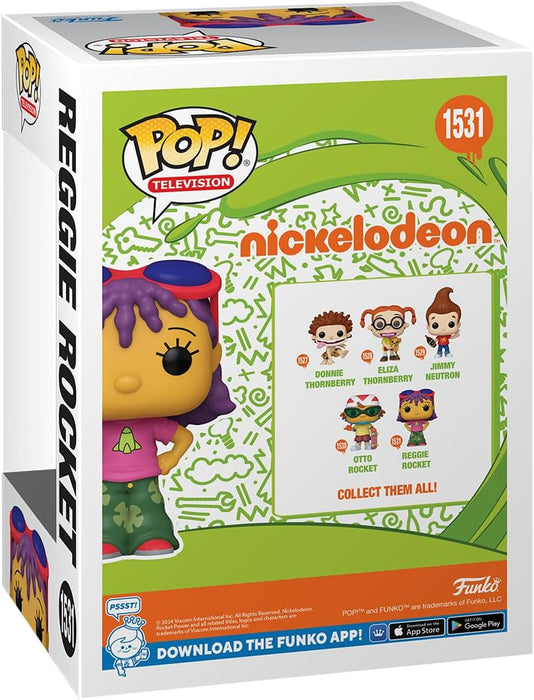 Funko POP! TV: Nick Rewind - Reggie Rocket - Nickelodeon Slime - Collectable Vinyl Figure - Gift Idea - Official Merchandise - Toys for Kids & Adults - Ad Icons Fans - Model Figure for Collectors