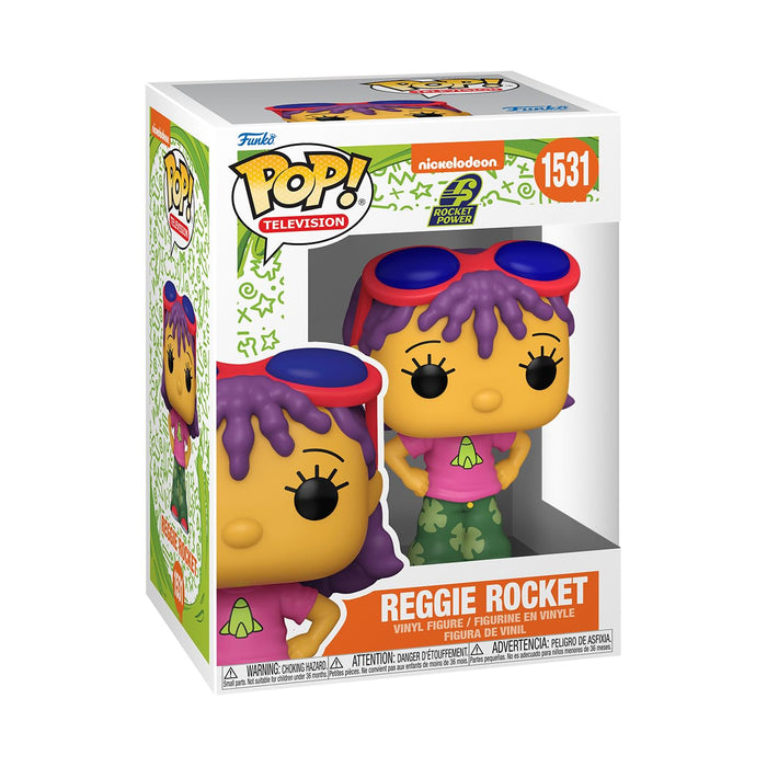 Funko POP! TV: Nick Rewind - Reggie Rocket - Nickelodeon Slime - Collectable Vinyl Figure - Gift Idea - Official Merchandise - Toys for Kids & Adults - Ad Icons Fans - Model Figure for Collectors