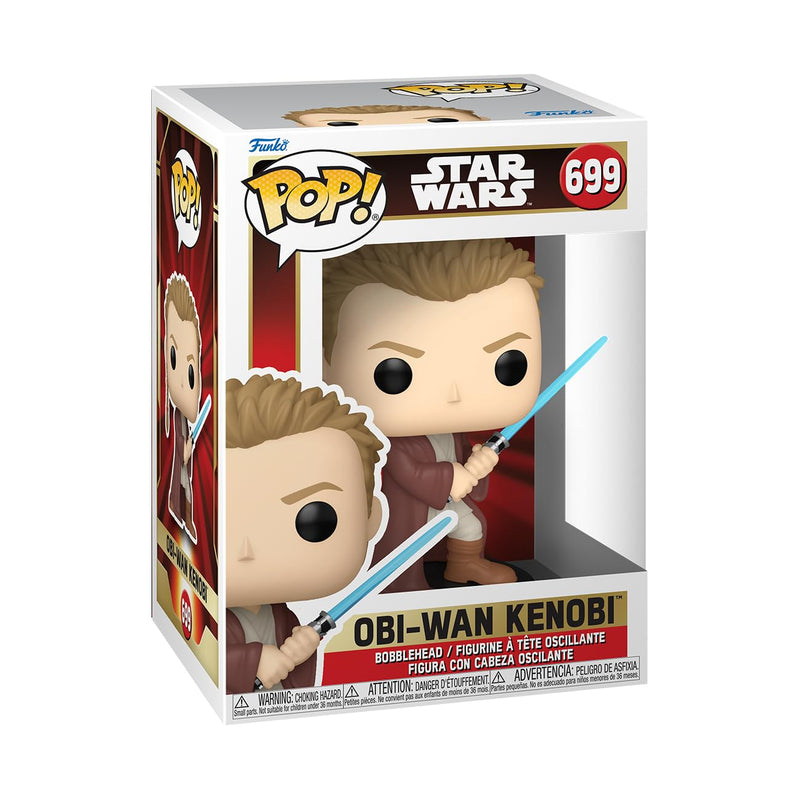 Funko Pop! Star Wars: Episode 1 - The Phantom Menace 25th Anniversary, Obi-Wan Kenobi (Young