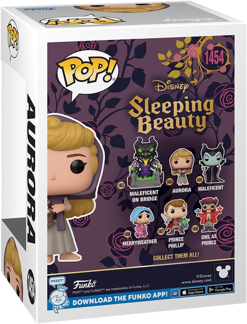 Funko POP! Disney: Sleeping Beauty 65th Anniversary - Aurora With Owl - Collectable Vinyl Figure - Gift Idea - Official Merchandise - Toys for Kids & Adults - Movies Fans