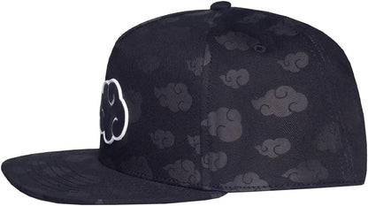 Difuzed Naruto Tonal Akatsuki Cloud Baseball Cap Size One Size Black, Black, One size