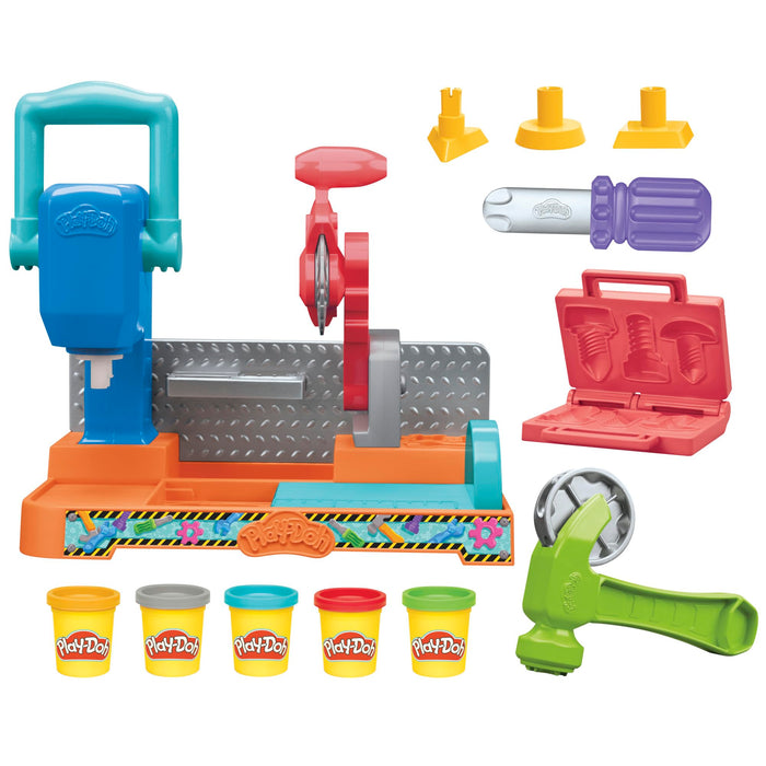 Play-Doh Stamp & Saw Tool Bench Playset