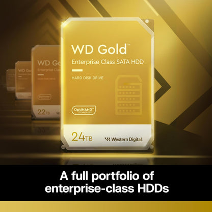 Western Digital Gold WD4004FRYZ internal hard drive 3.5" 4 TB Serial ATA III