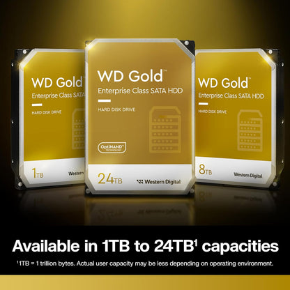 Western Digital Gold WD4004FRYZ internal hard drive 3.5" 4 TB Serial ATA III