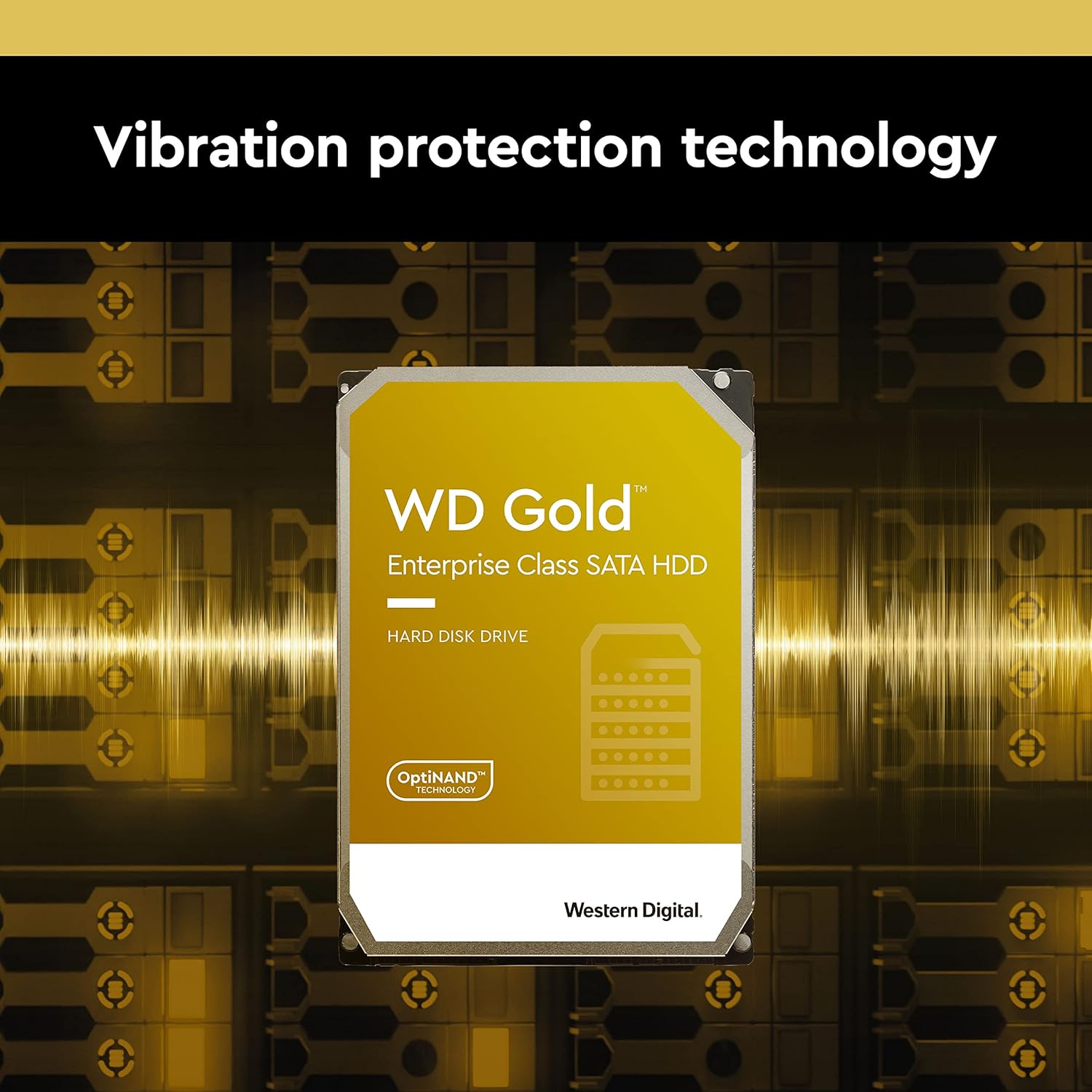 Western Digital Gold WD4004FRYZ internal hard drive 3.5" 4 TB Serial ATA III