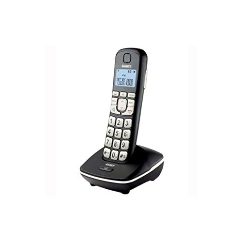 TELEFONO CORDLESS DECT TASTI GRANDI SAIET ERGO VOLUME SUONERIA ALTO