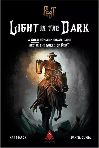 Light in The Dark - Strategy Board Game, Solo Dungeon Crawl Game Set in The World of Pest, Plague Doctor, Ages 13+, 1 Player, 30 Min