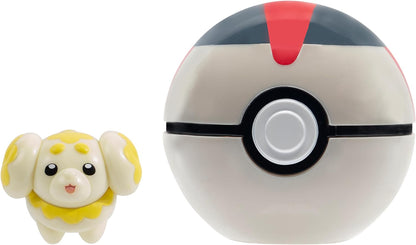 Pokemon Clip N Go Fighting and Timer Ball