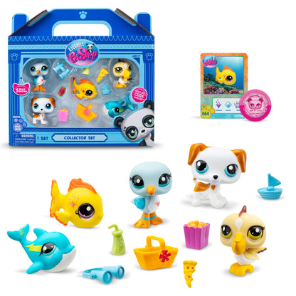 Littlest Pet Shop Zestaw Plaża 5 figurek