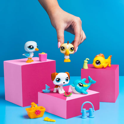 Littlest Pet Shop Zestaw Plaża 5 figurek