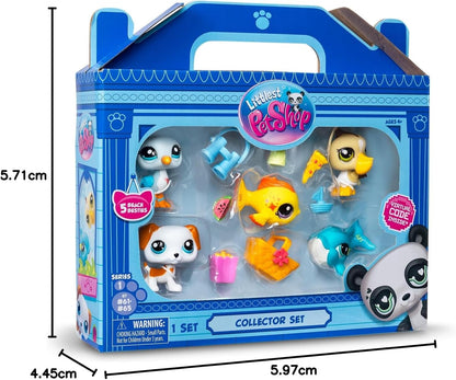 Littlest Pet Shop Zestaw Plaża 5 figurek