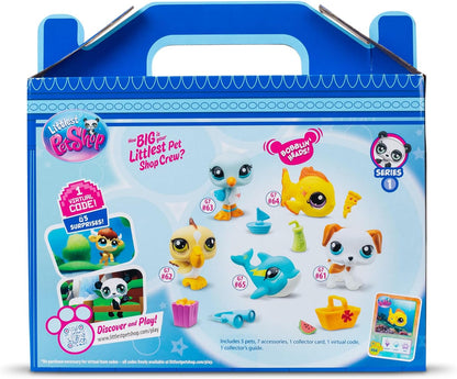 Littlest Pet Shop Zestaw Plaża 5 figurek