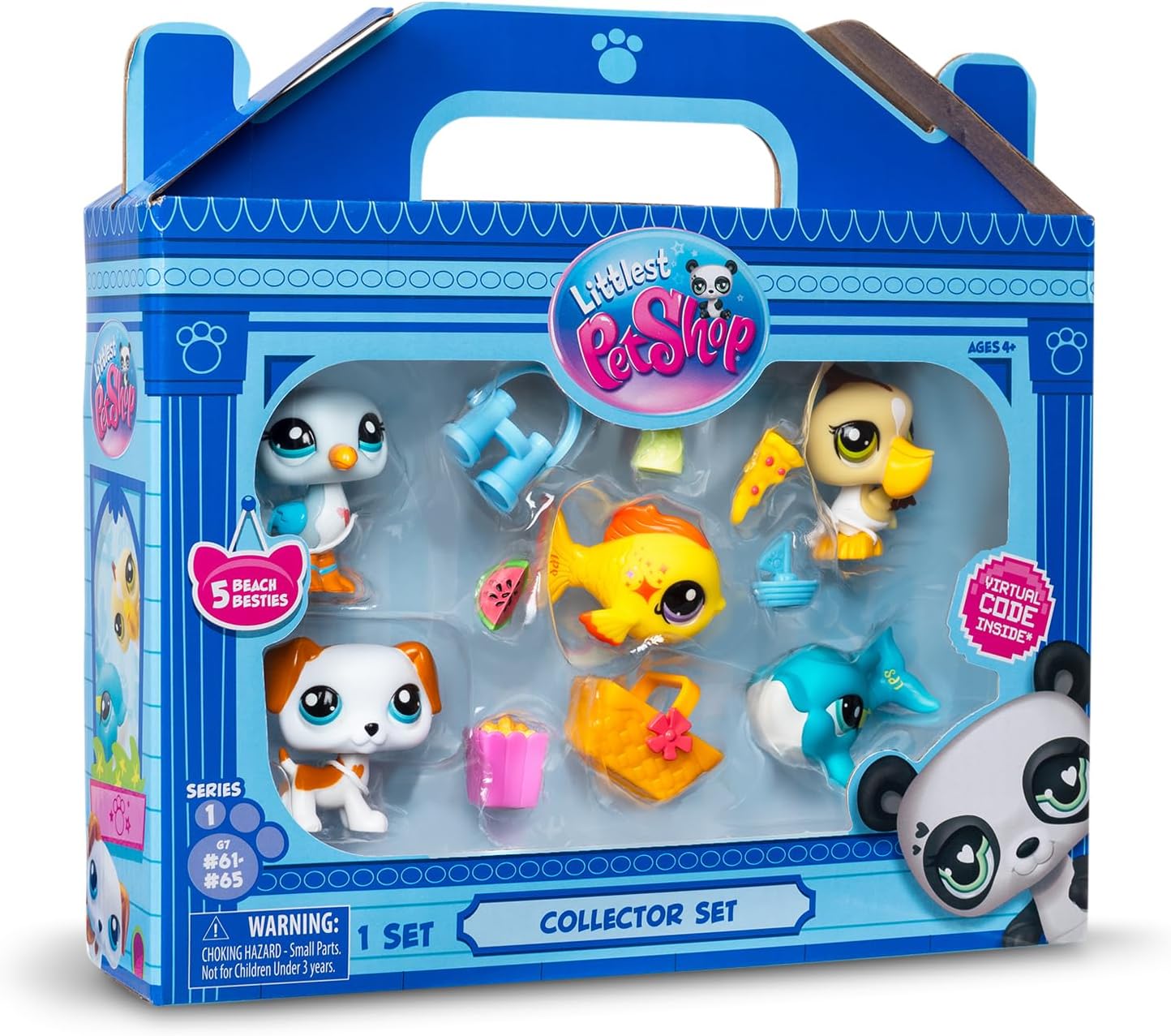 Littlest Pet Shop Zestaw Plaża 5 figurek