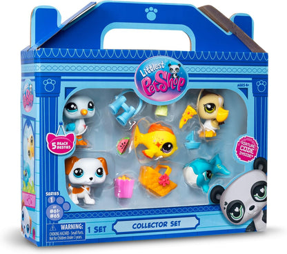 Littlest Pet Shop Zestaw Plaża 5 figurek