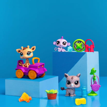 Littlest Pet Shop Zestaw Safari 3 figurki
