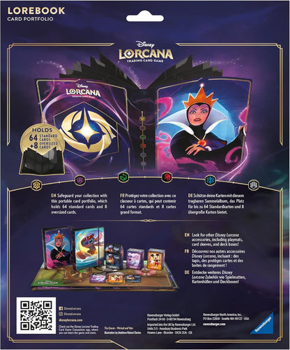 Ravensburger Disney Lorcana TCG Trading Cards for Adults and Kids Age 8 Years Up - Card Portfolio The Evil Queen