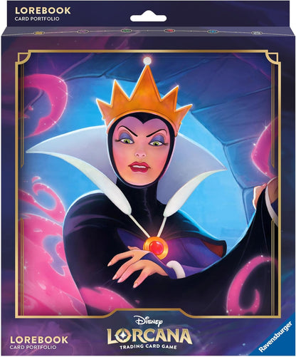 Ravensburger Disney Lorcana TCG Trading Cards for Adults and Kids Age 8 Years Up - Card Portfolio The Evil Queen
