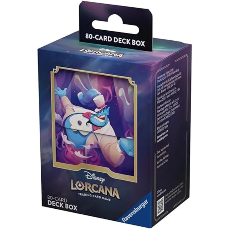 Ravensburger 11098362 Disney Lorcana Trading Card Game for Adults and Kids Age 8 Years Up-Deck Box Genie-Set 4: Ursula's Return-TCG Accessories, White, One Size