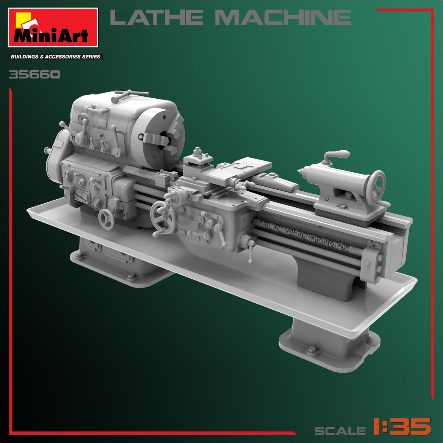 Miniart MIN35660 Scale model kit, Unpainted