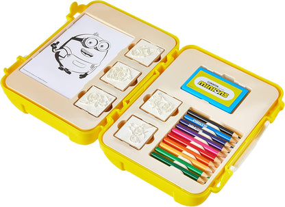 Multiprint - Minions Reis Stempel- en Kleurkoffer