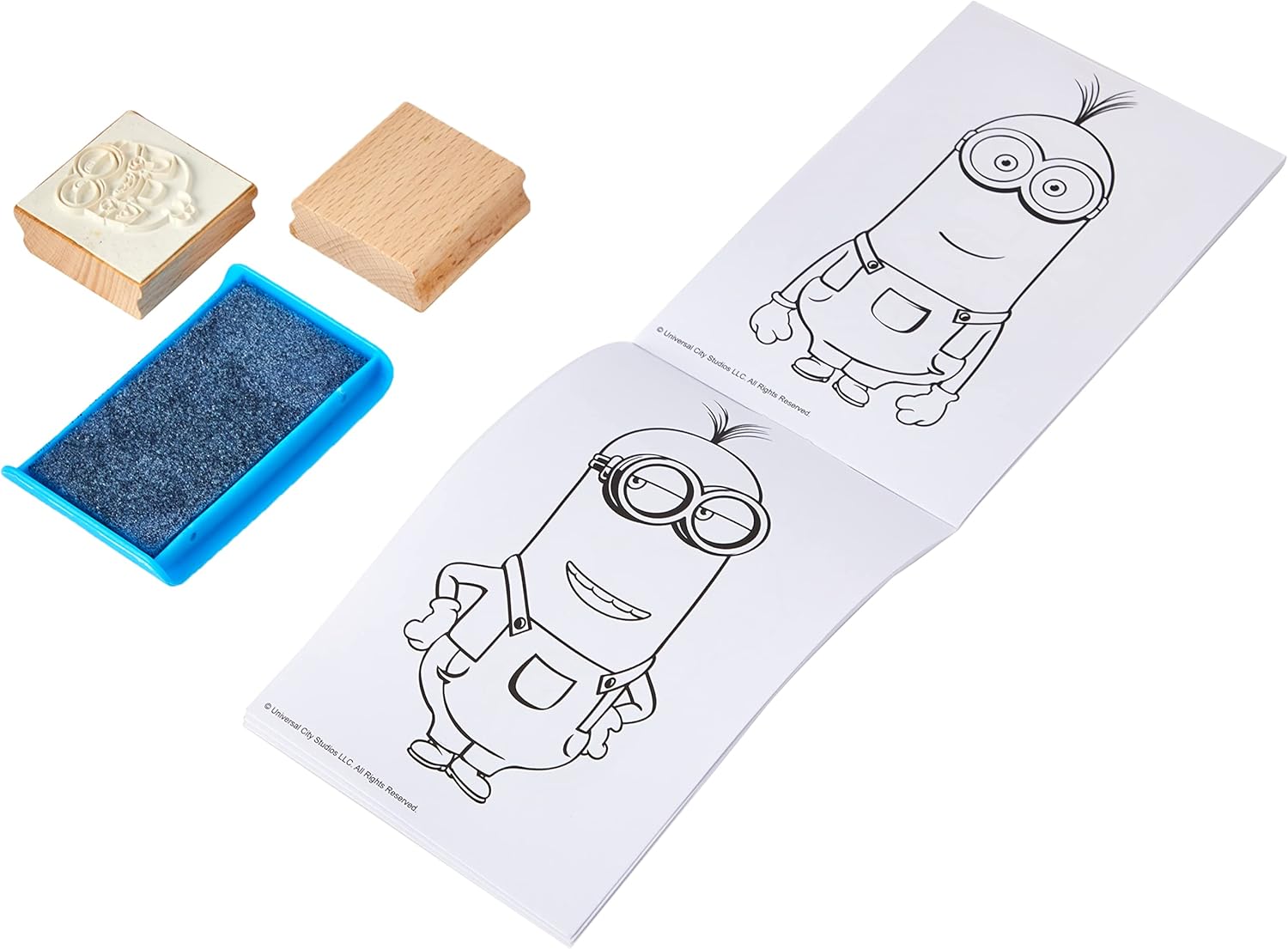 Multiprint - Minions Reis Stempel- en Kleurkoffer