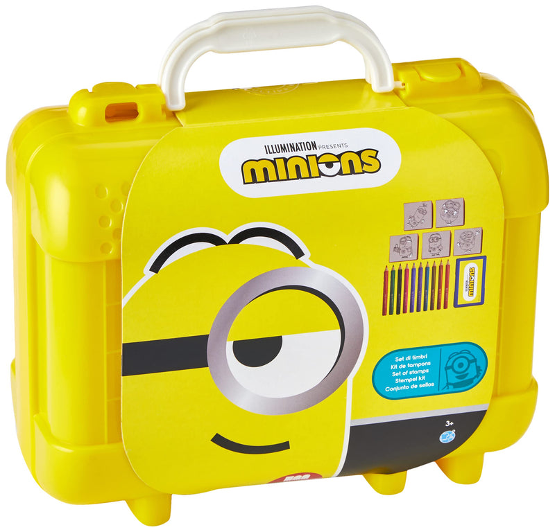 Multiprint - Minions Reis Stempel- en Kleurkoffer
