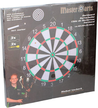 Master Darts Maikel Verberk Dartboard Set