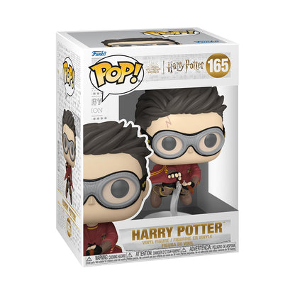 Funko POP! Movies: Harry Potter Prisoner Of Azkaban - Harry With Broom - (Quidditch) - Collectable Vinyl Figure - Gift Idea - Official Merchandise - Toys for Kids & Adults - Movies Fans