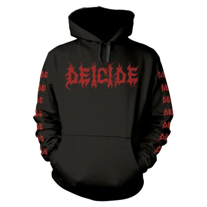 Deicide Men's Once Upon The Cross Hooded Sweatshirt Black