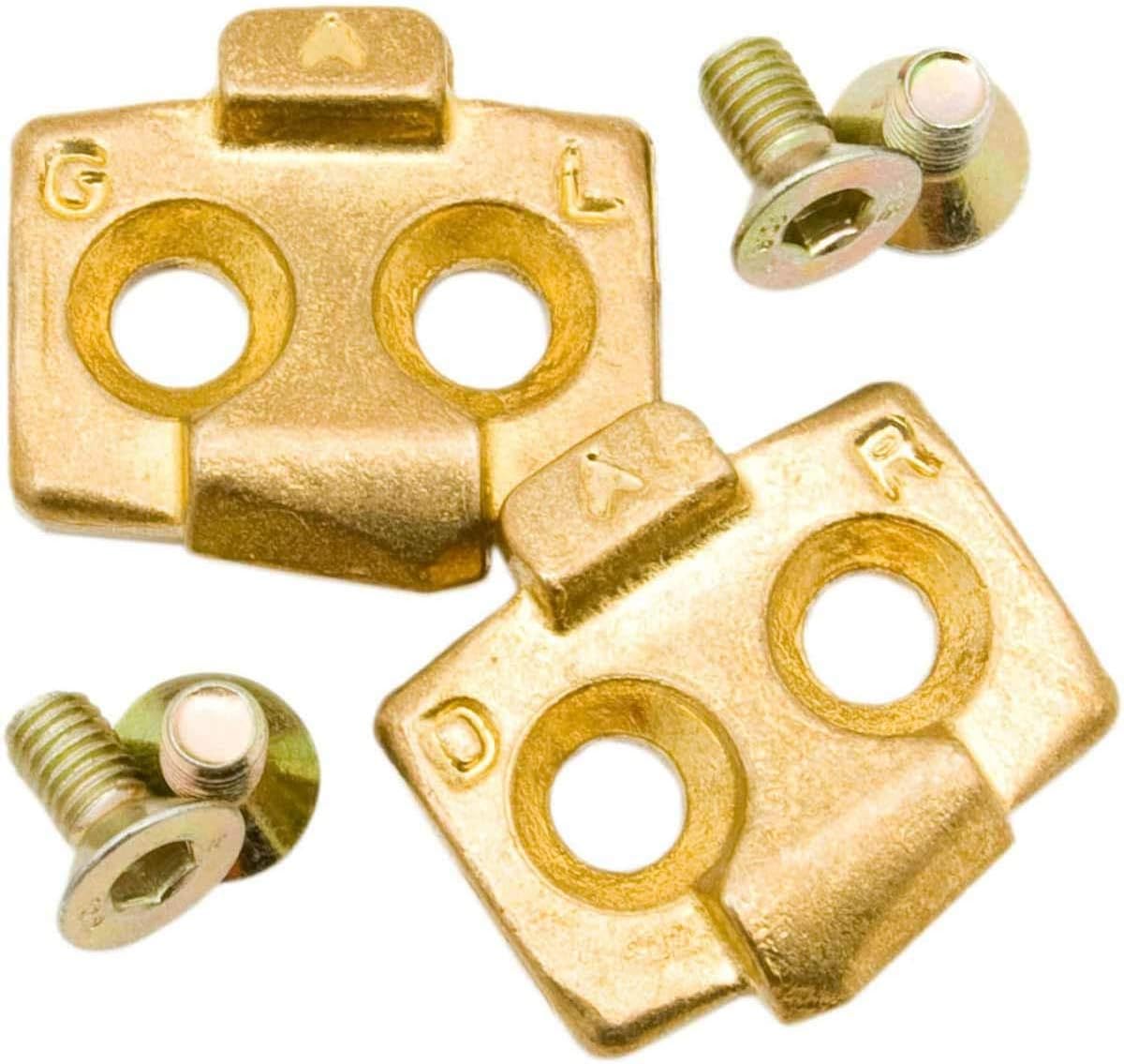 Time Axion/Atac MTB Pedal Cleats, 13/17°, Gold
