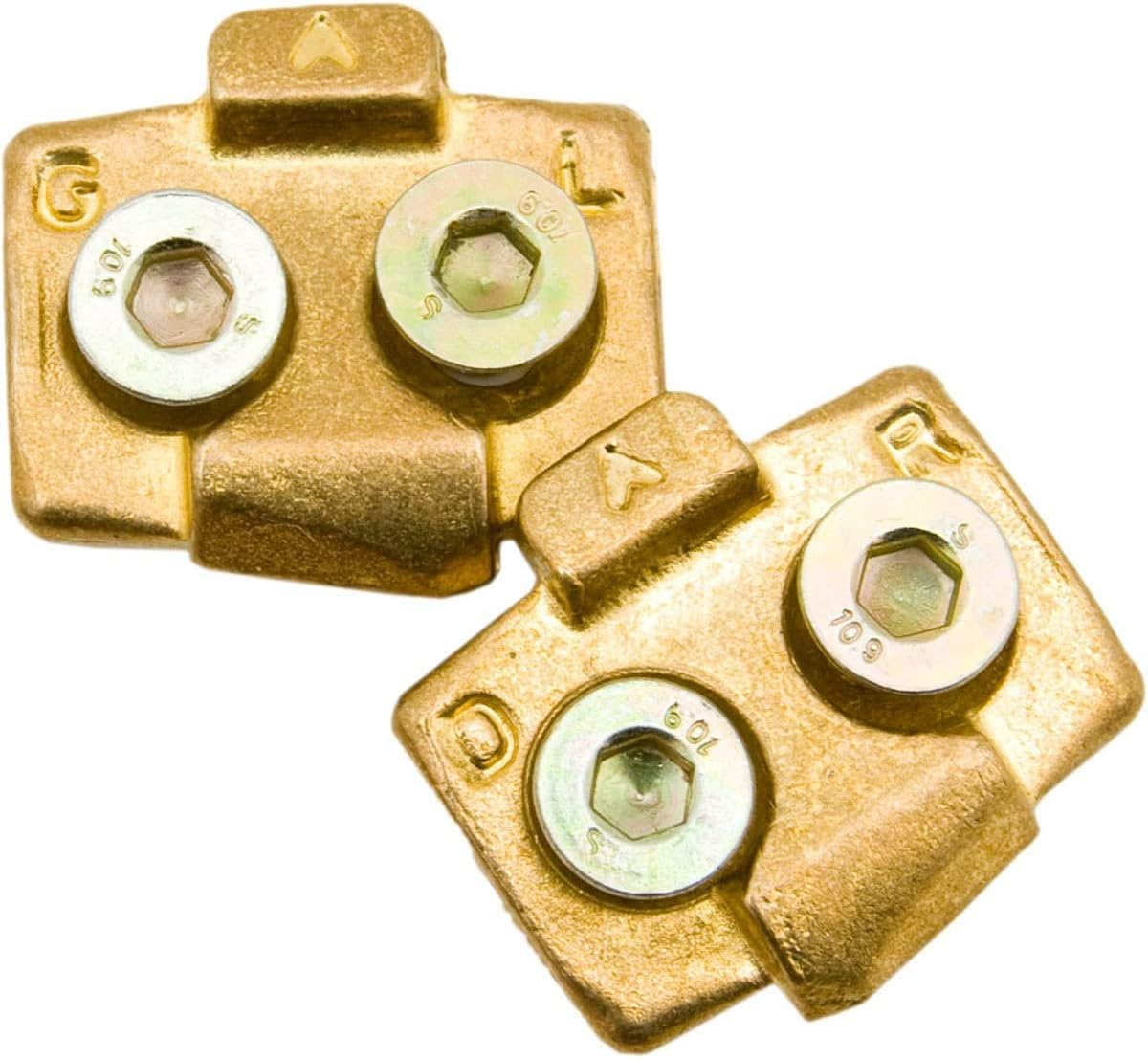 Time Axion/Atac MTB Pedal Cleats, 13/17°, Gold