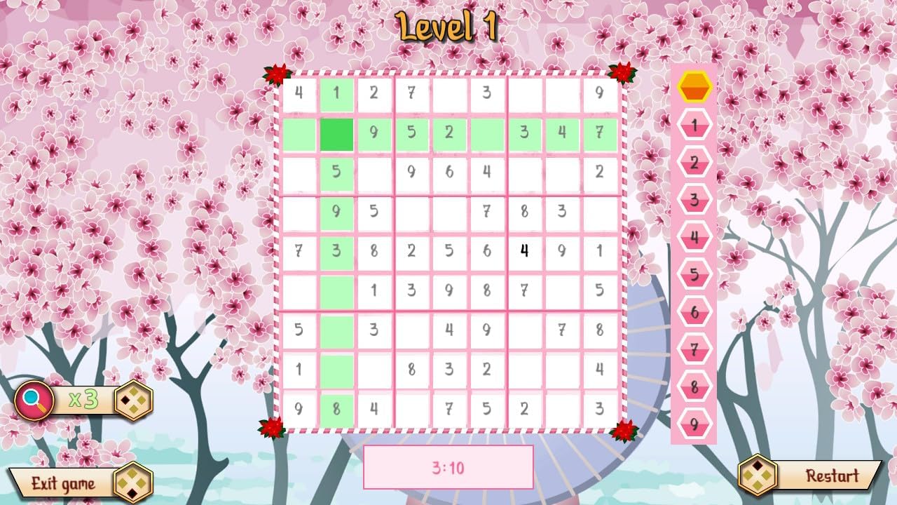 Think Logic! Sudoku - Binary - Suguru (Code in a Box) (Nintendo Switch