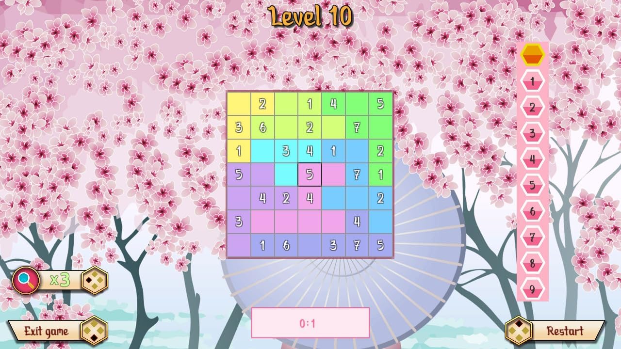 Think Logic! Sudoku - Binary - Suguru (Code in a Box) (Nintendo Switch