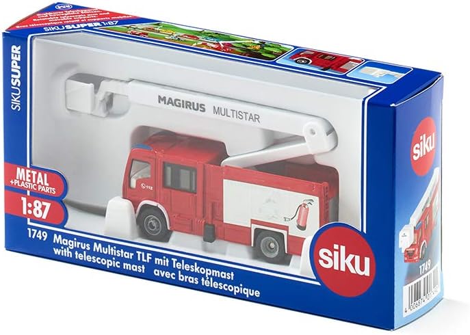 Siku - 1:87 Magirus Multistar With Telescopic Mast (313-1749)