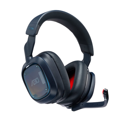 Logitech G Astro A30 LIGHTSPEED Draadloze gaming headset, Bluetooth, Dolby Atmos, afneembare microfoonarm, 27u batterij, USB-C laden PS5, PS4, Xbox, Nintendo Switch, PC, Android - Blauw Blauw PS5, PS4, PC/MAC