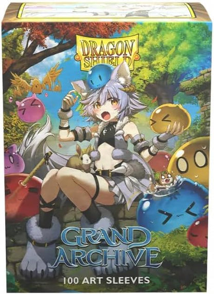 Dragon Shield Sleeves Limited Edition: Matte Art: Grand Archive: Silvie 100CT - Card Sleeves - Smooth & Tough - Compatible with Pokémon & Magic The Gathering & Digimon MTG TCG OCG & Hockey Cards