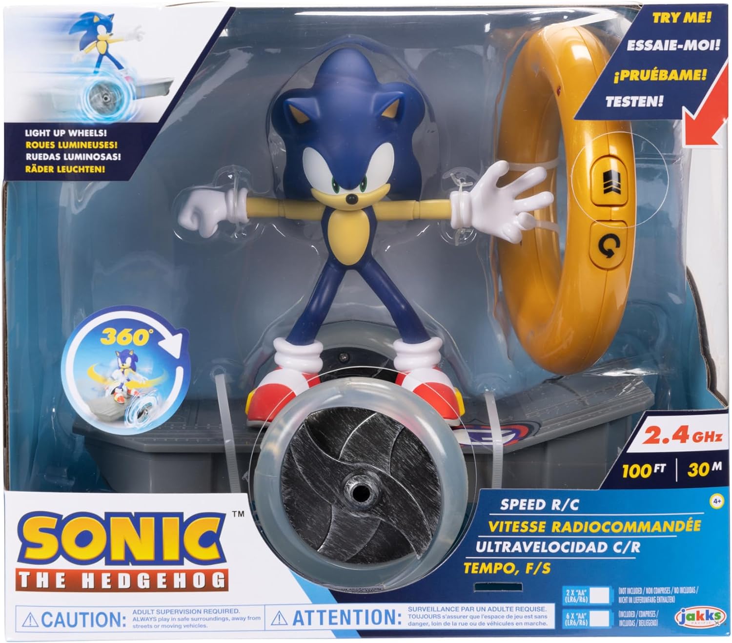 Sonic Speed RC, il Radiocomando di Sonic The Hedgehog