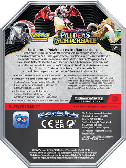 Pokemon TCG KP04.5 Tin #3 *Deutsche Version*