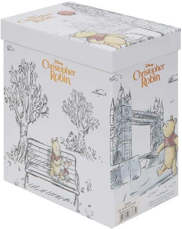 Disney Winnie Puuh & Ferkel Spardose Bank Baby Kinderzimmer Taufe Geschenk