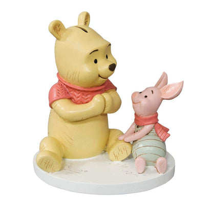 Disney Winnie Puuh & Ferkel Spardose Bank Baby Kinderzimmer Taufe Geschenk
