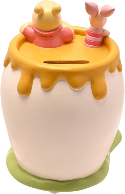 Disney Winnie The Pooh Resin Money Bank 'Money For Hunny'