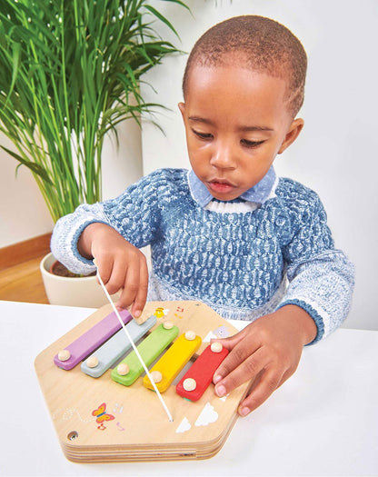 Le Toy Van PL124 - Xilófono de Madera, Multicolor