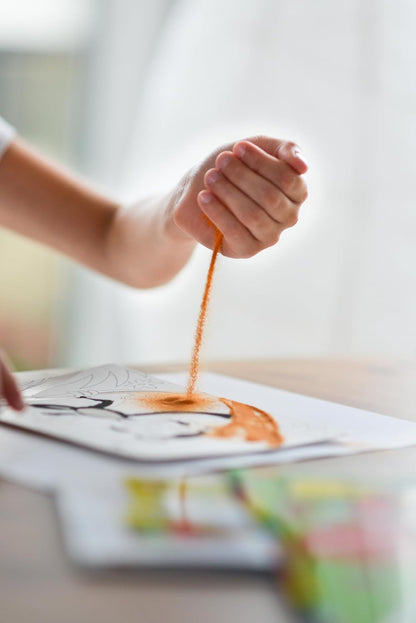 Selecta - Zandkunst Knutselen Mega Pack (66 zakjes knutselzand)