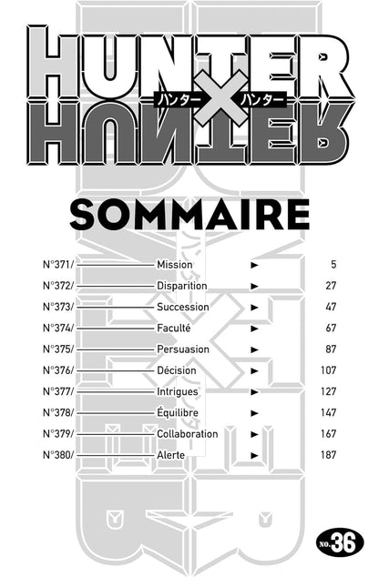 Hunter X Hunter - Tome 36