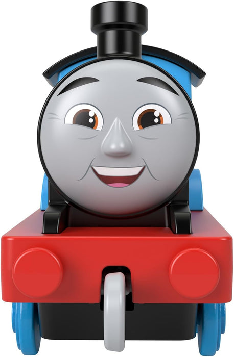 Fisher-Price Thomas & Friends Diecast Toy Train Edward Push-Along Engine with Tender for Preschool Pretend Play Ages 3+ Years, HTN29