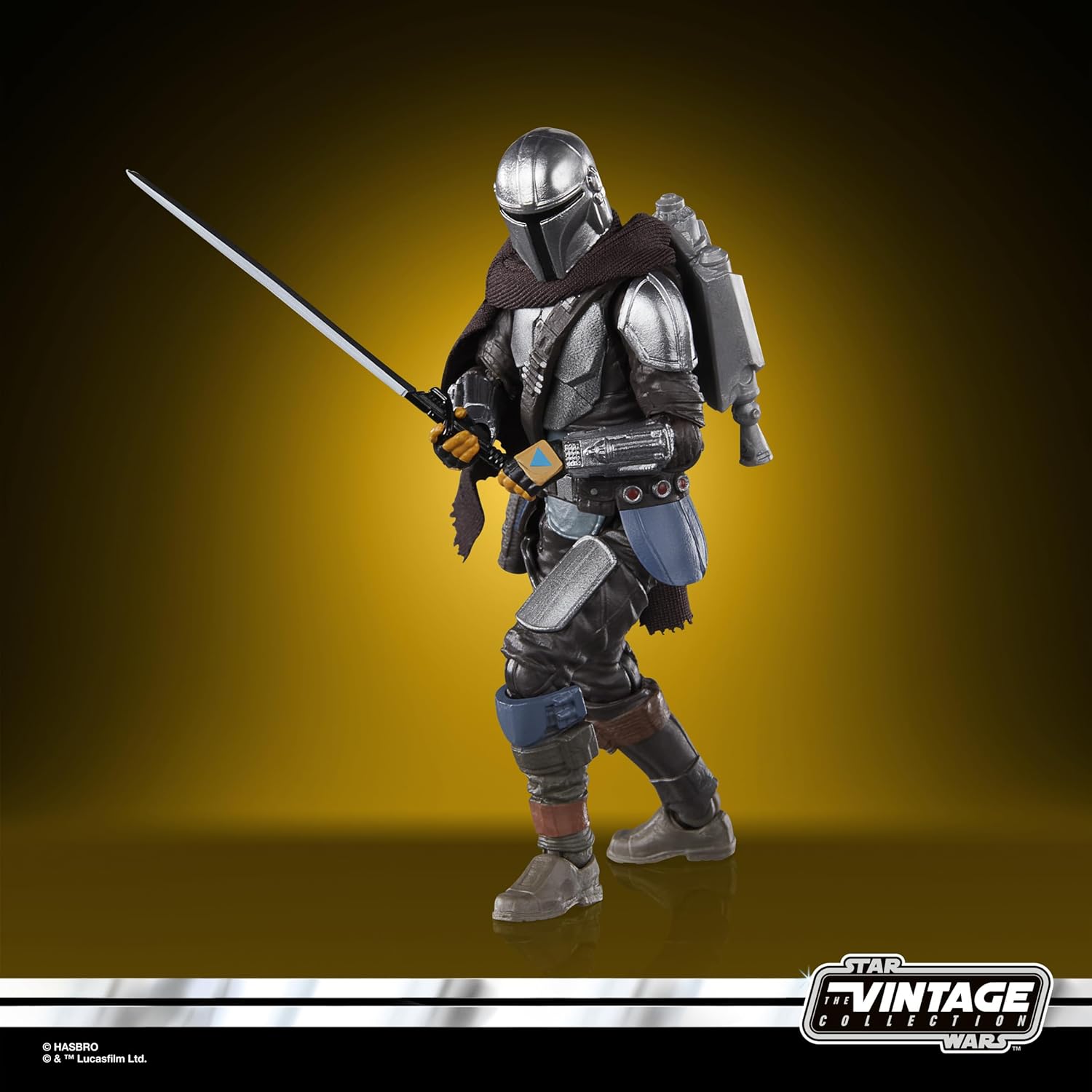 Star Wars The Vintage Collection Der Mandalorianer (Minen von Mandalore), Action-Figur The Mandalorian (Skala 9,5 cm