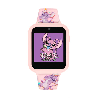 Disney Angel Pink Printed Interactive Smart Watch