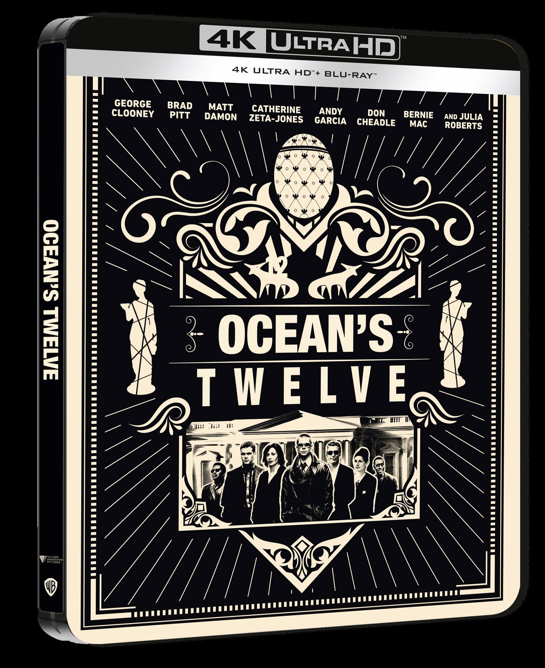 OCEAN'S TWELVE STEELBOOK (4K Ultra HD + Blu-ray