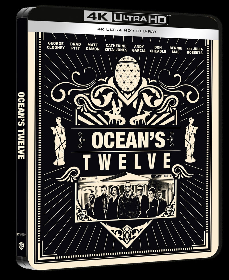 OCEAN'S TWELVE STEELBOOK (4K Ultra HD + Blu-ray