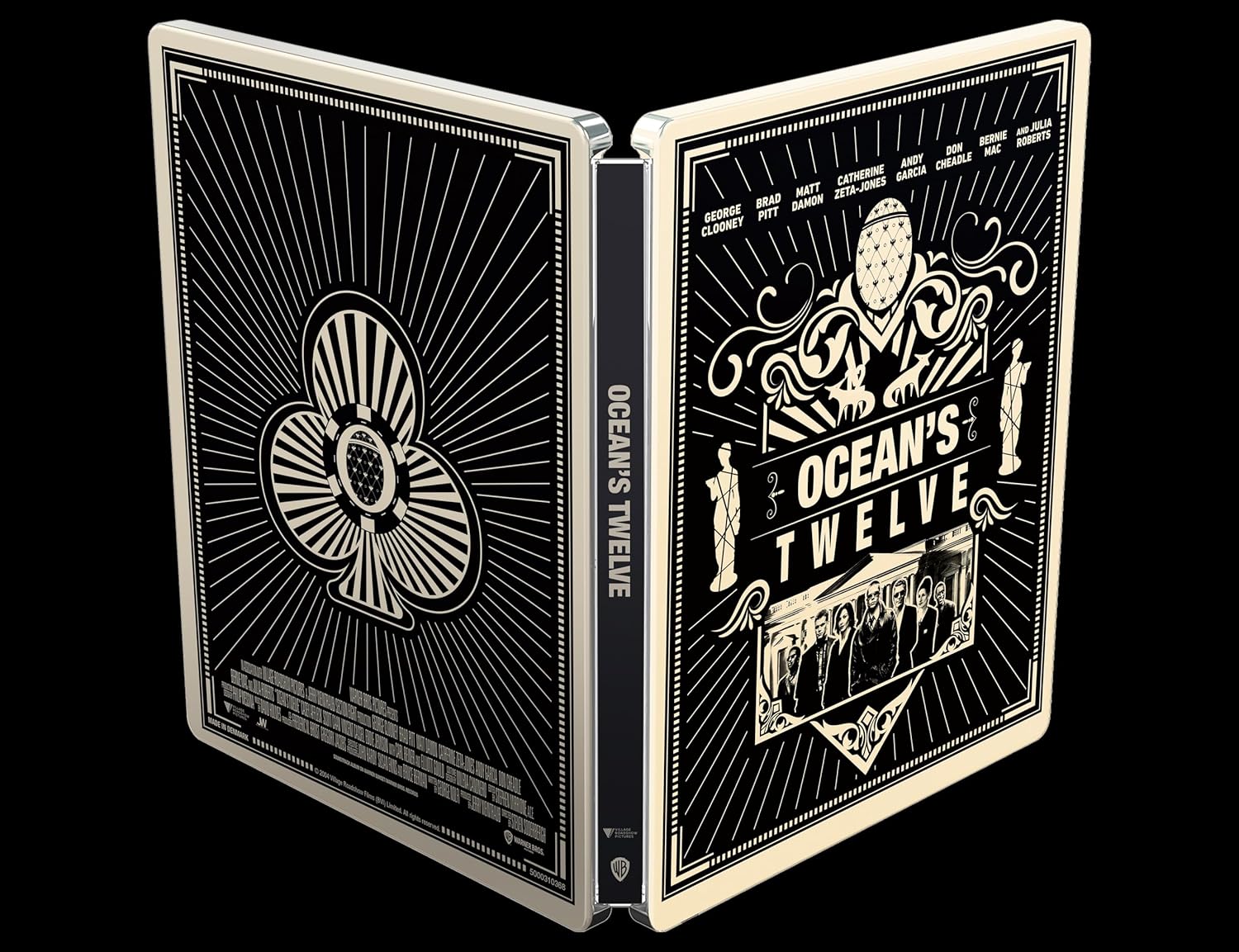OCEAN'S TWELVE STEELBOOK (4K Ultra HD + Blu-ray